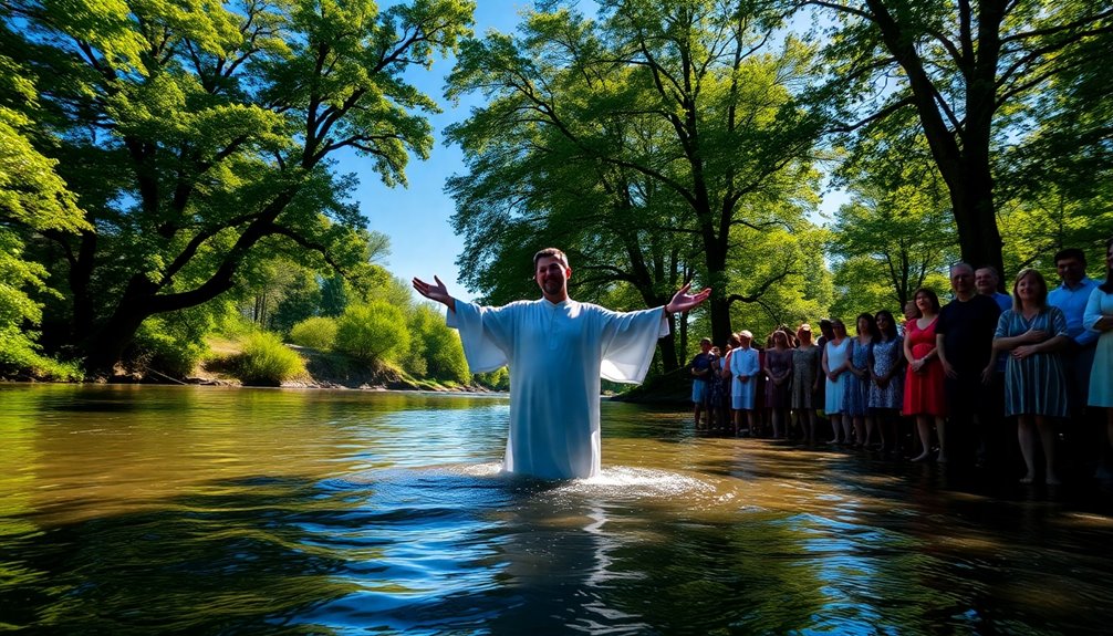 christian initiation through water