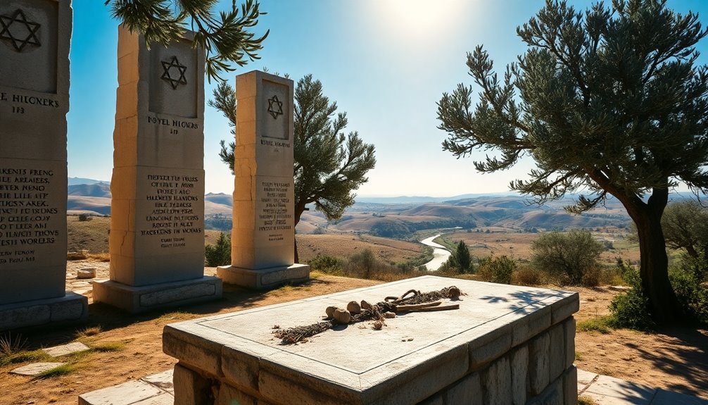 israelite war commemoration sites