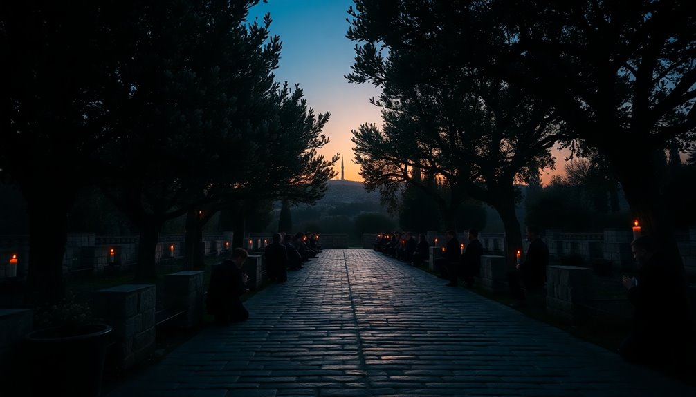 jewish prayers at gethsemane