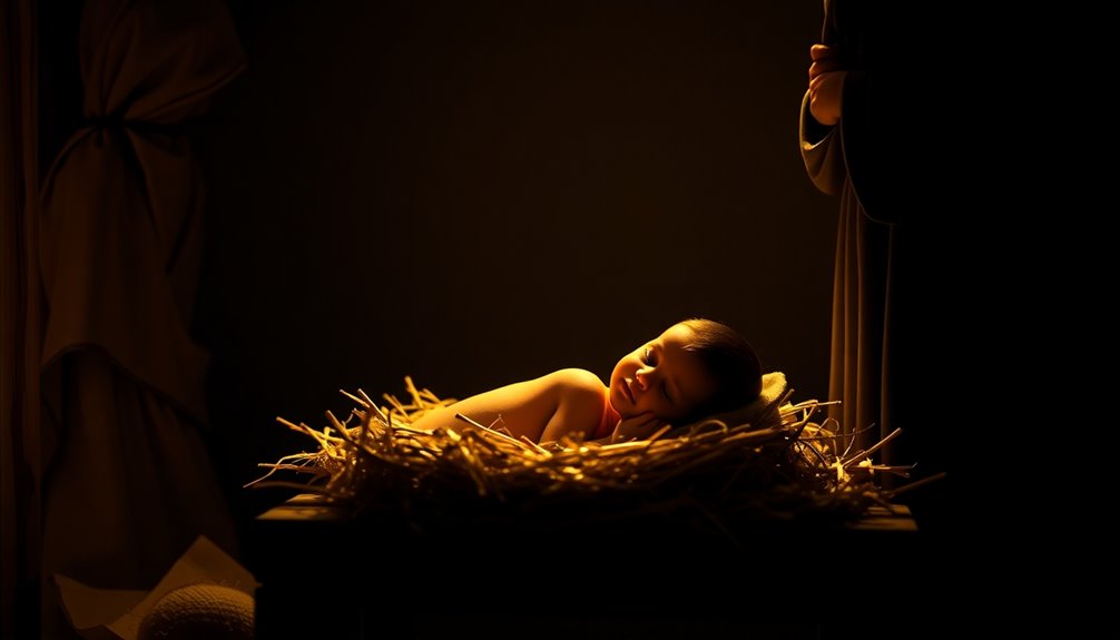 baby jesus in manger