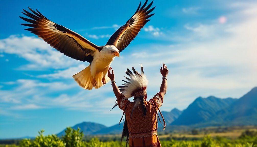 eagle symbolism in traditions