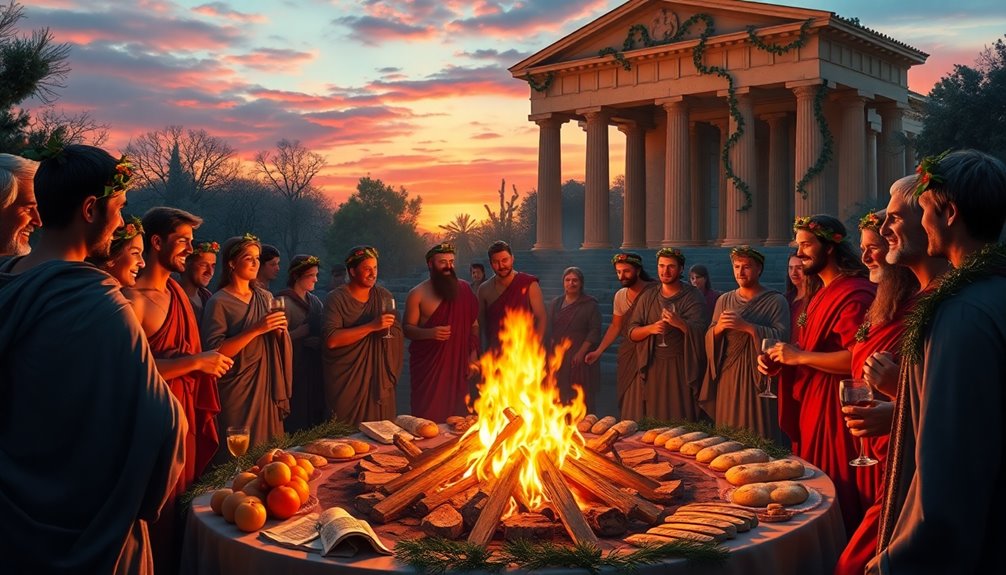 roman festivities for solstice