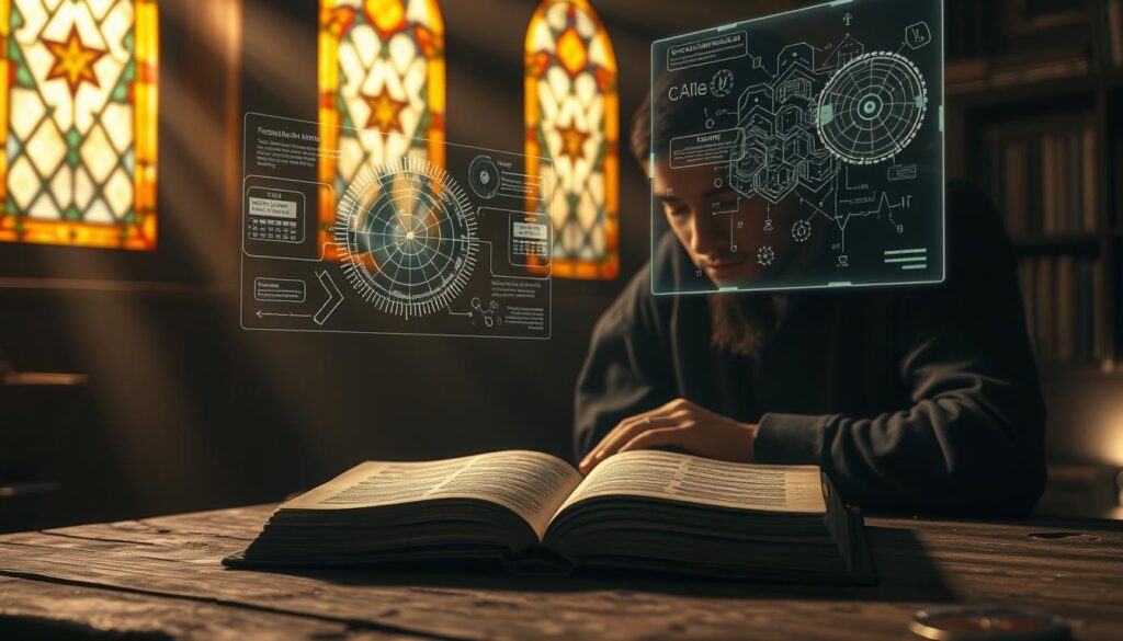 AI text analysis in biblical research