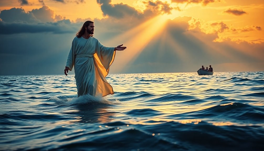 jesus calms stormy seas