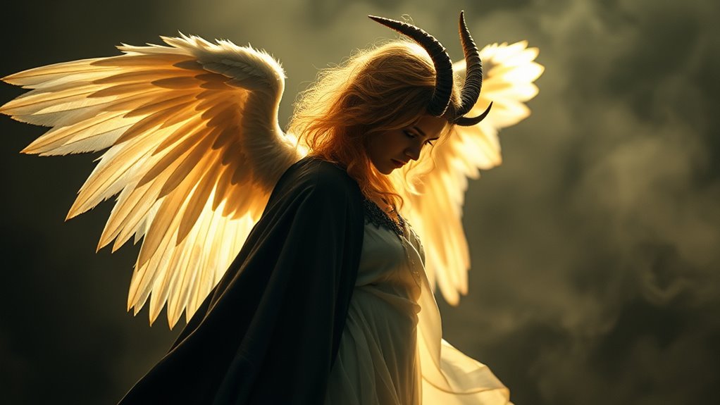 angels purity demons malevolence