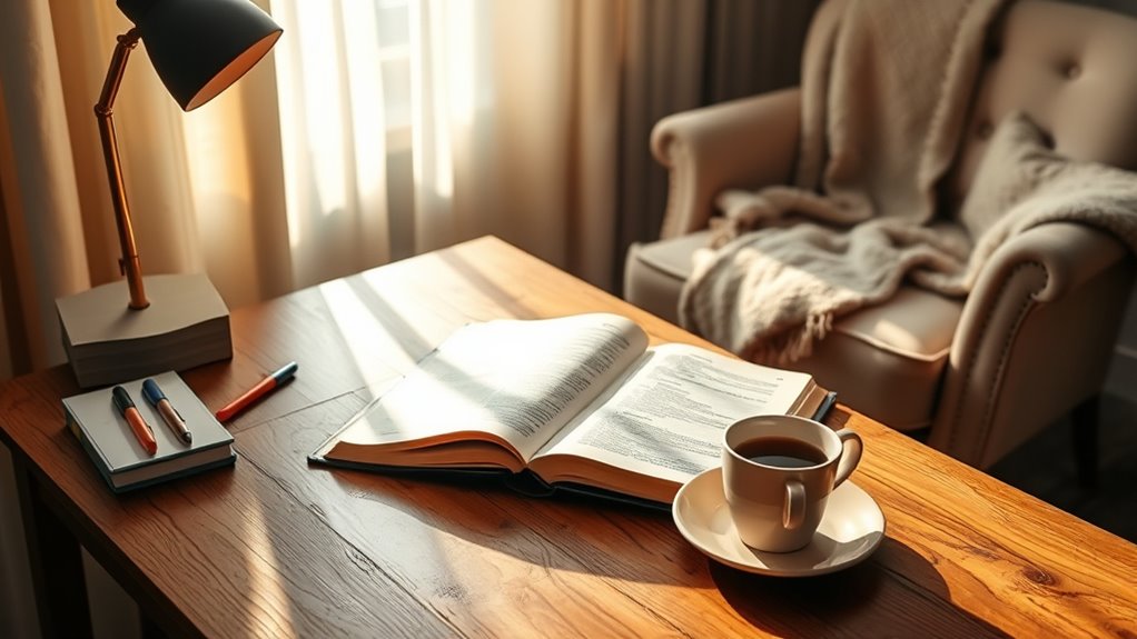 balanced cozy educational devotion
