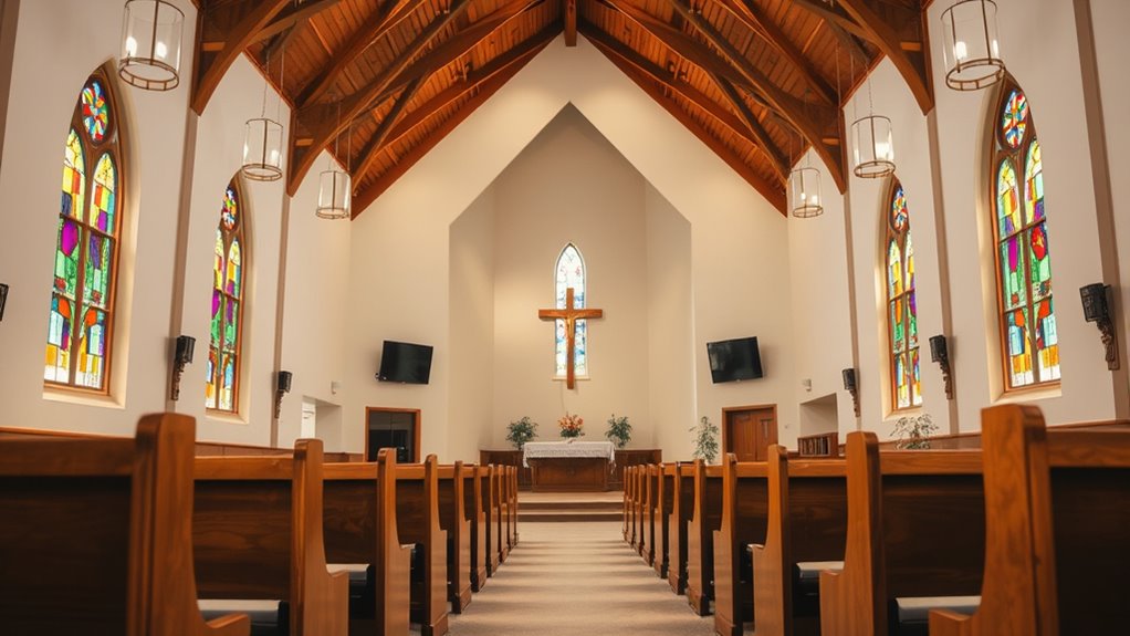 church atmosphere and style