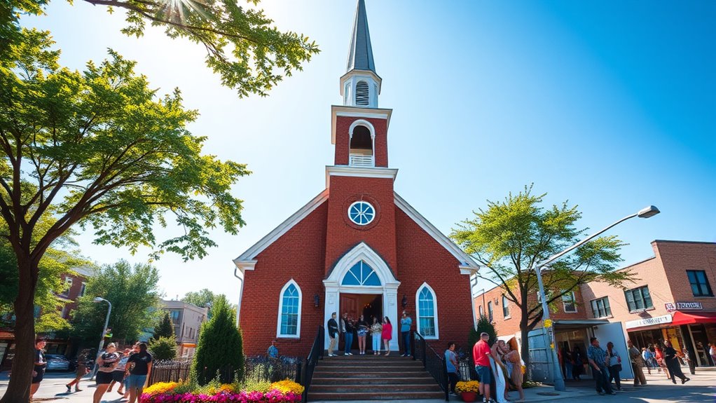 church outreach and service