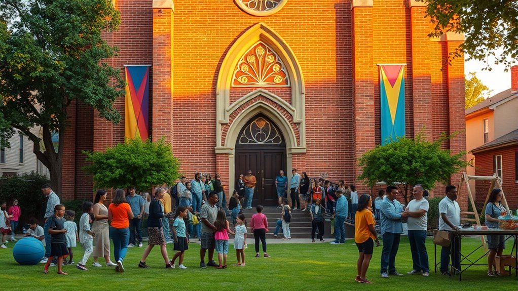 churches foster community support