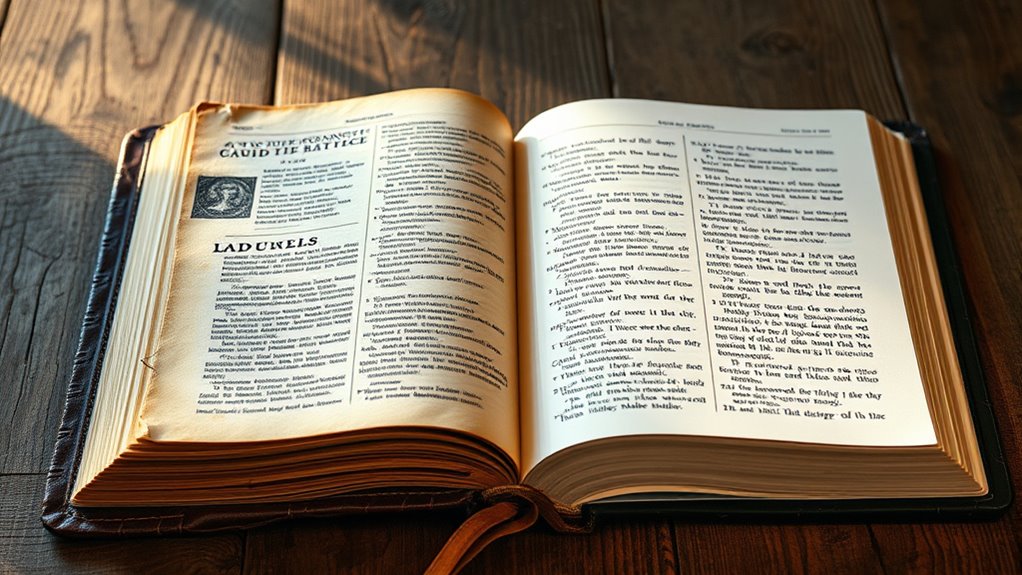 contrast in literary styles