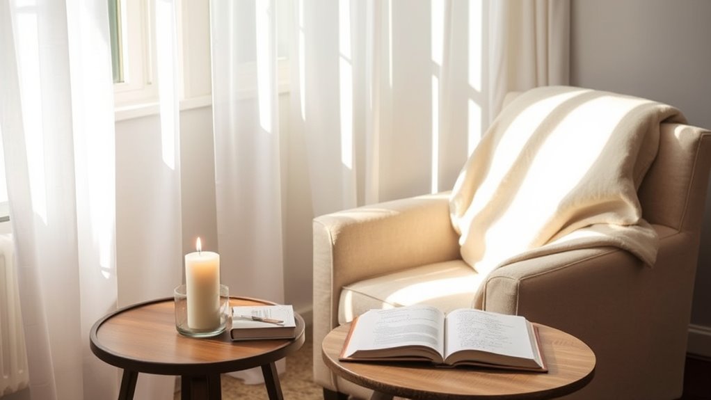create a peaceful prayer space