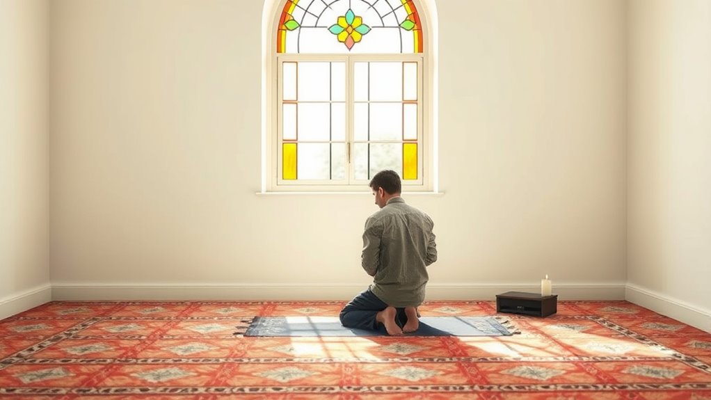 create a peaceful prayer space