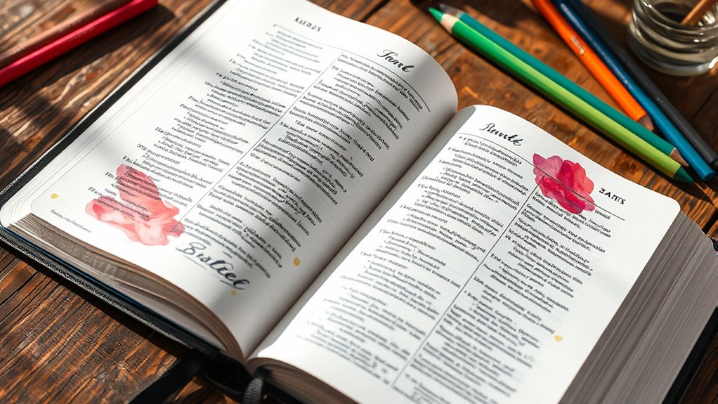 creative bible journaling techniques