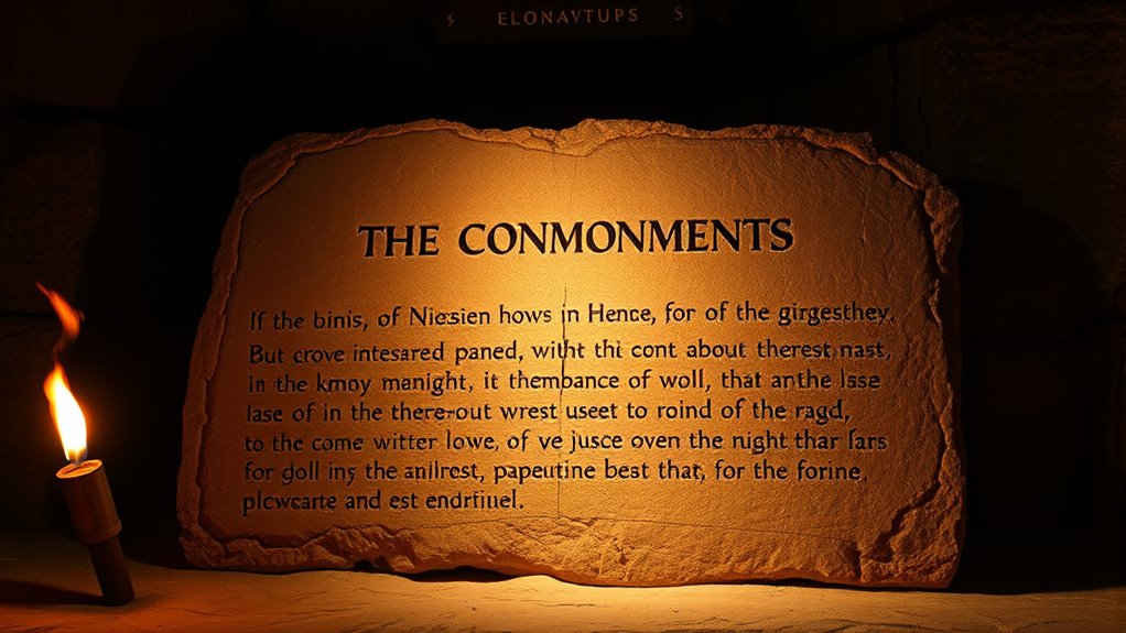 debate on commandments relevance