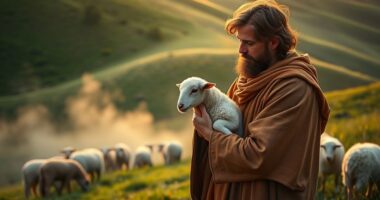 god seeks lost sheep