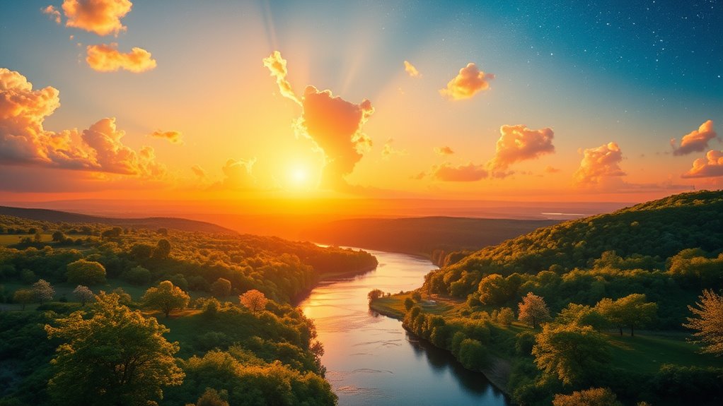 heaven s radiant eternal glory