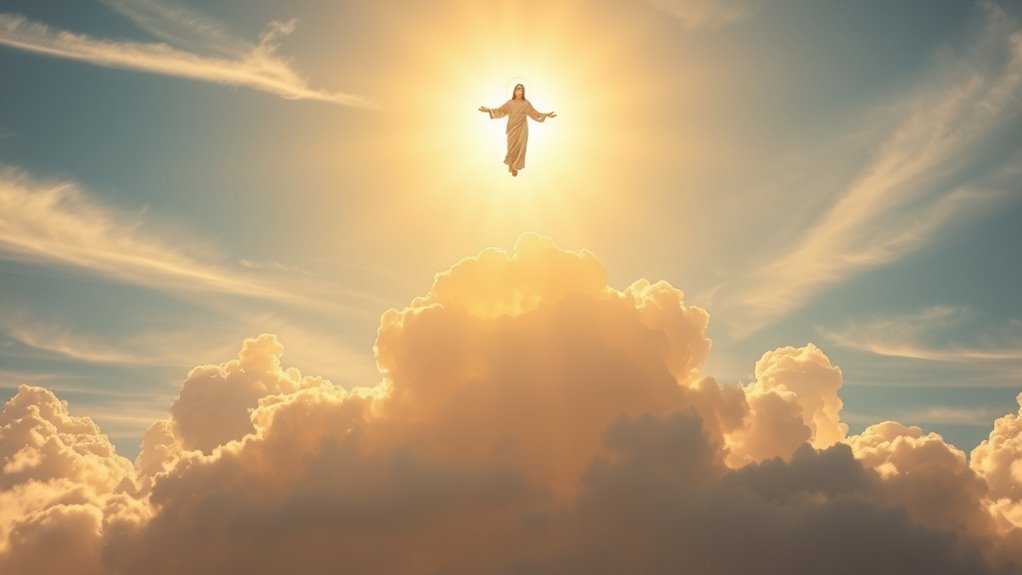 jesus in heavenly throne room