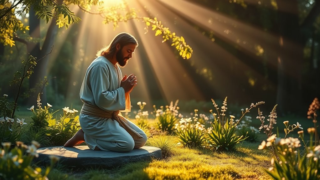 jesus silent prayer practice