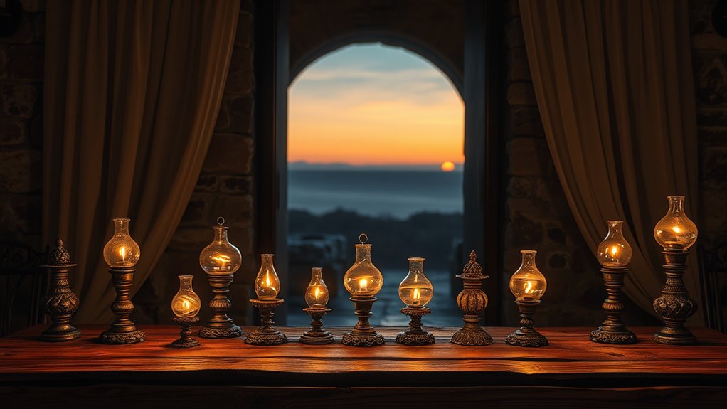 jewish customs oil lamps