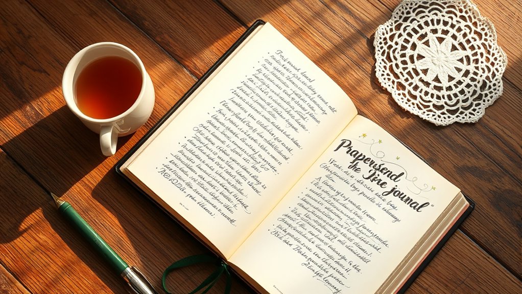 personalized artistic prayer journaling