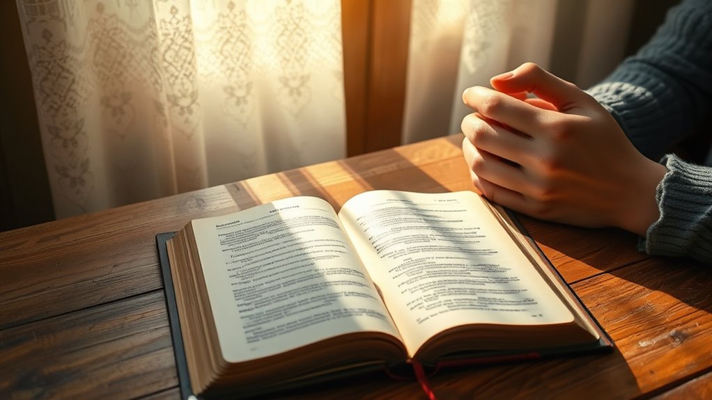 praying scripture deepens faith