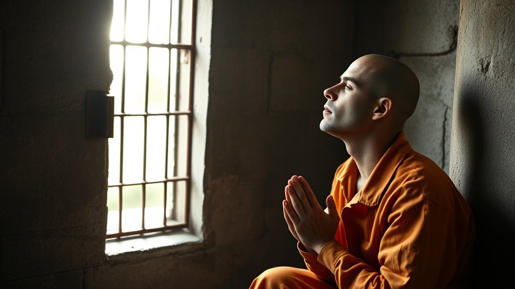 prisoner finds faith behind bars