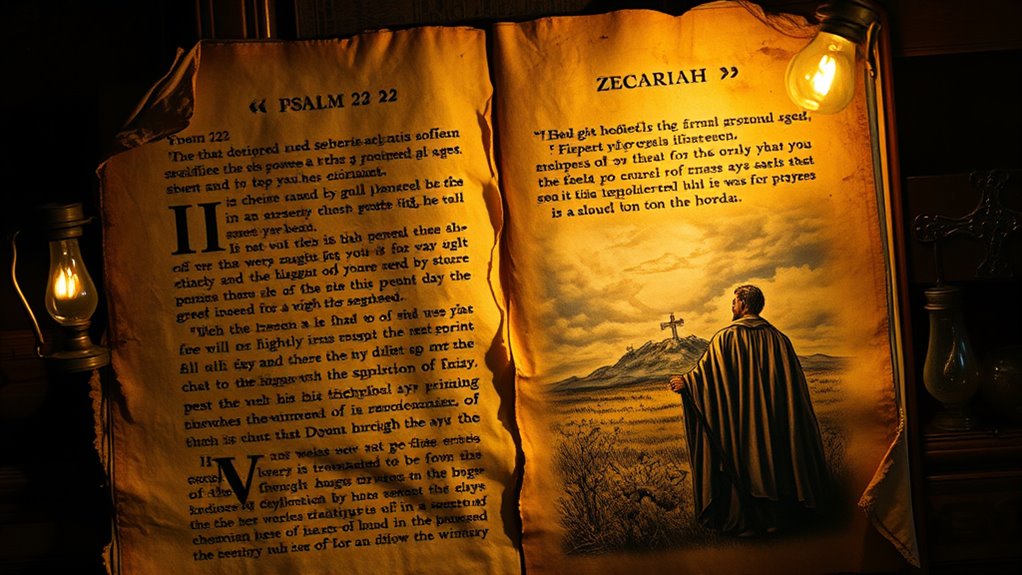 prophecies of crucifixion details