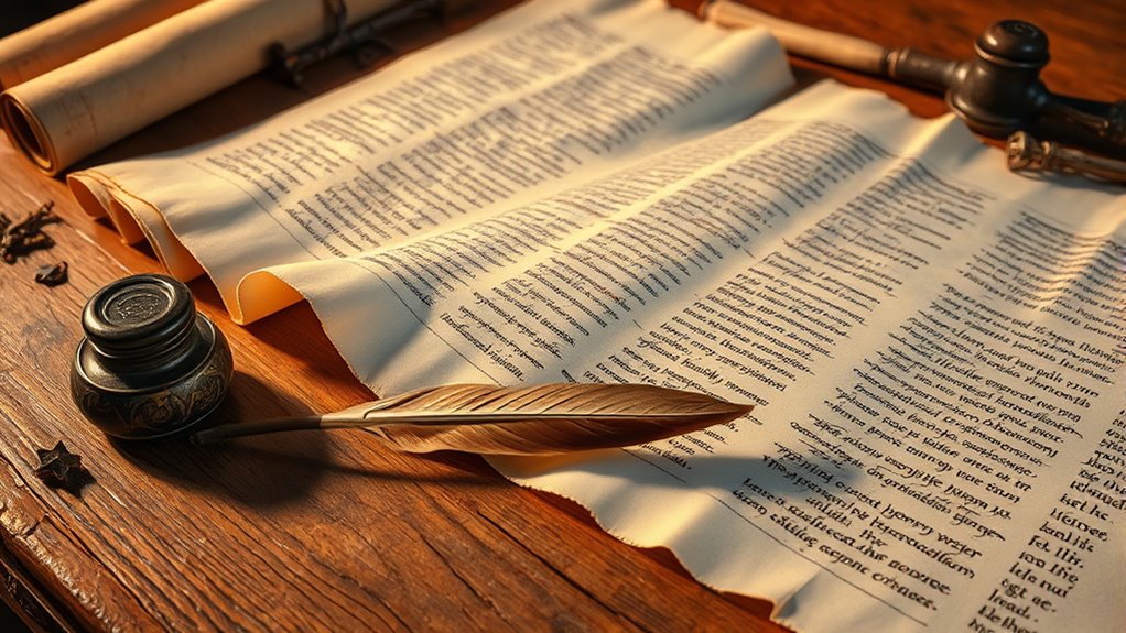 scribes preserving biblical texts