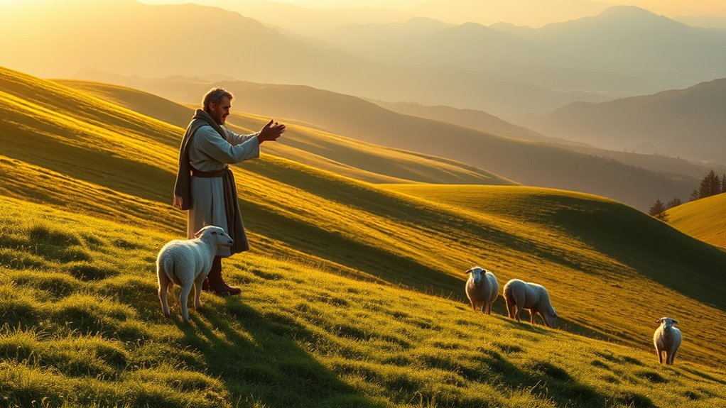 shepherd s love for strays