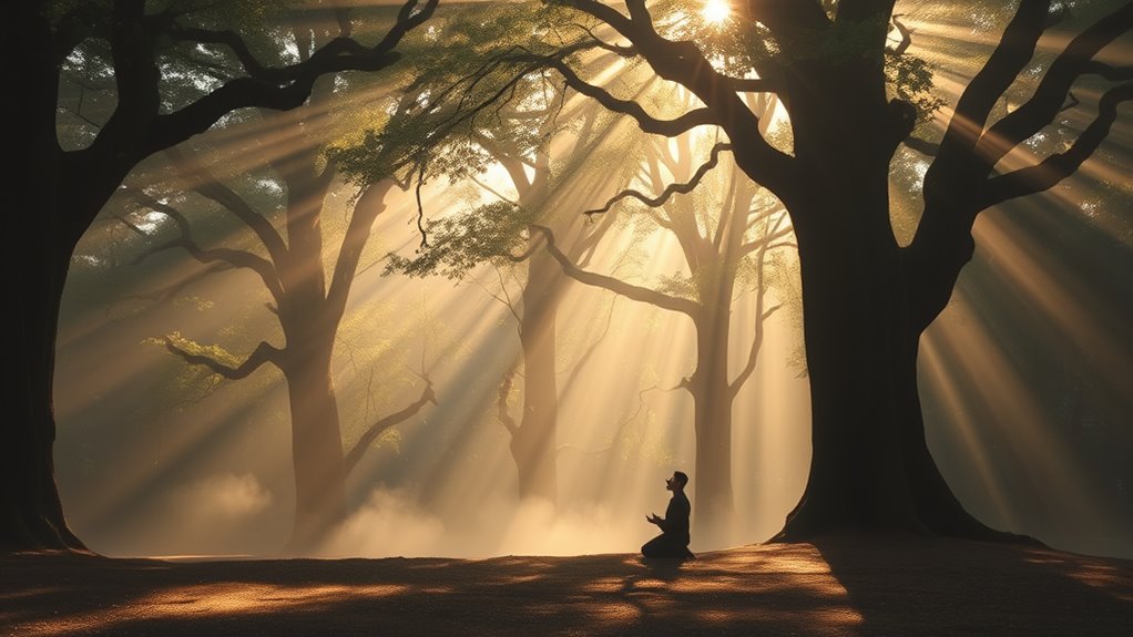 silence fosters divine connection