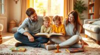 simple family bible time