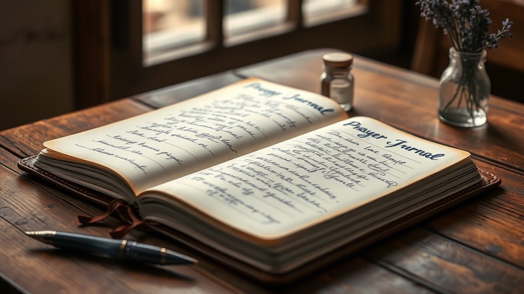 writing prayers to strengthen faith