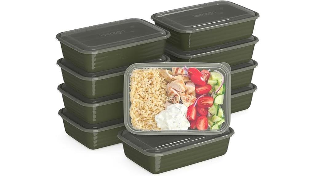 20 piece bpa free containers