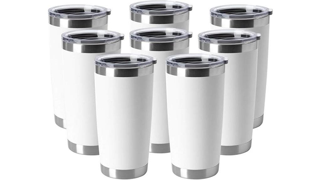 20oz stainless steel tumblers