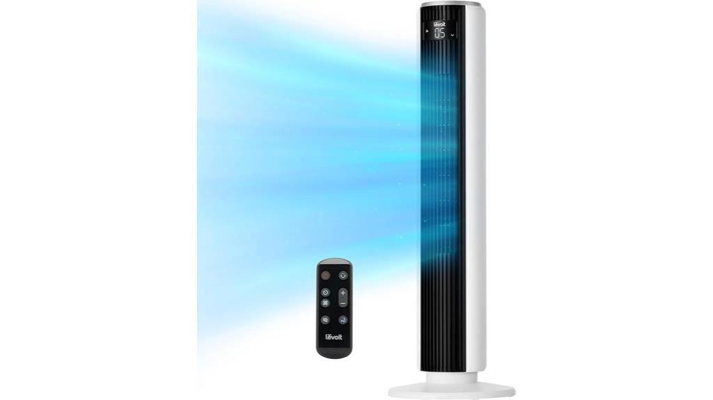 36 inch bladeless tower fan