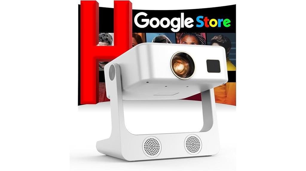 4k outdoor projector features