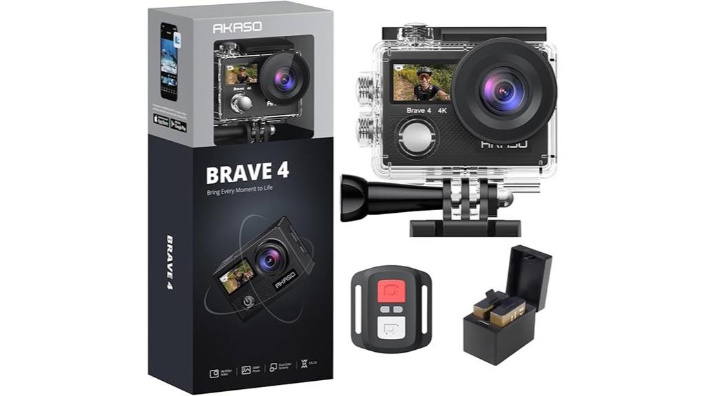 4k waterproof action camera
