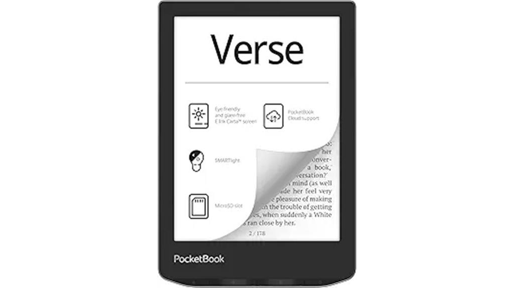 6 inch e ink touchscreen