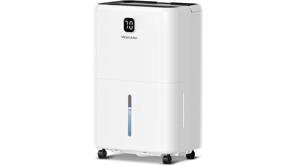 80 pint dehumidifier with drain