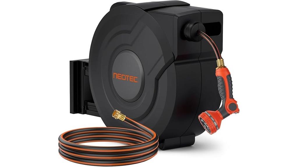 90ft wall mount hose
