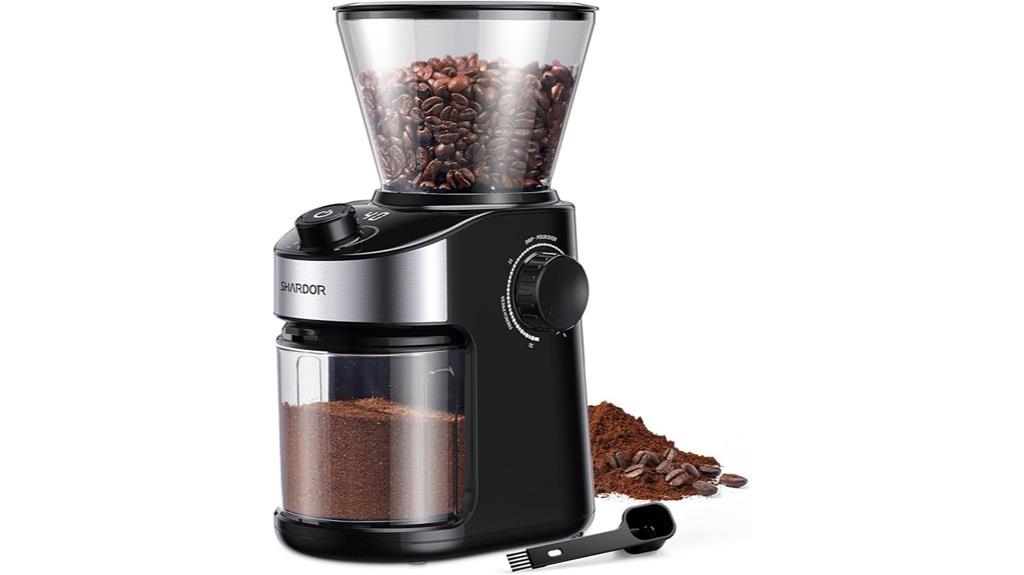 adjustable burr grinder settings