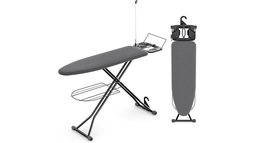 adjustable compact ironing board