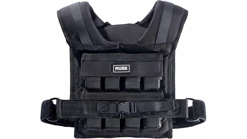adjustable fitness weighted vest