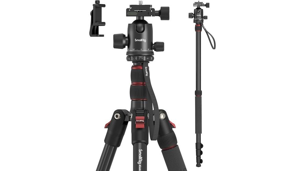 adjustable height ball head