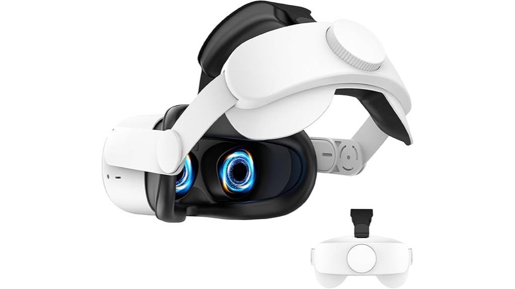 adjustable oculus quest 2 head strap