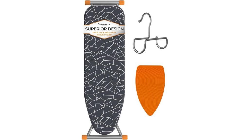 adjustable steel legs ironing board