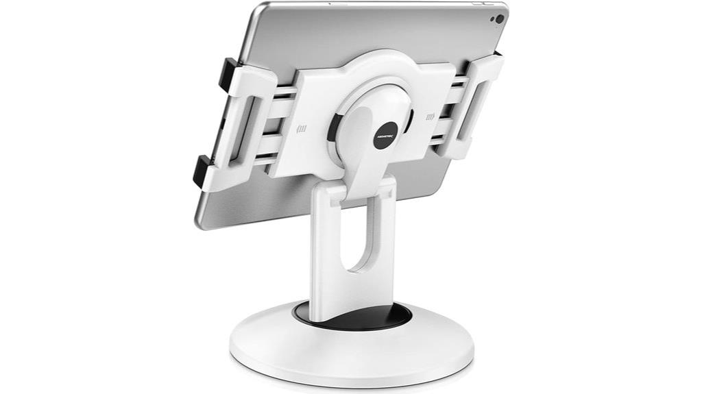 adjustable tablet stand rotation