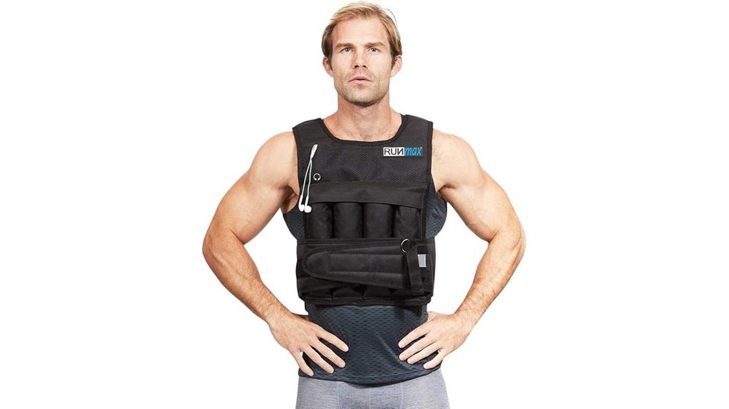 adjustable weighted vest