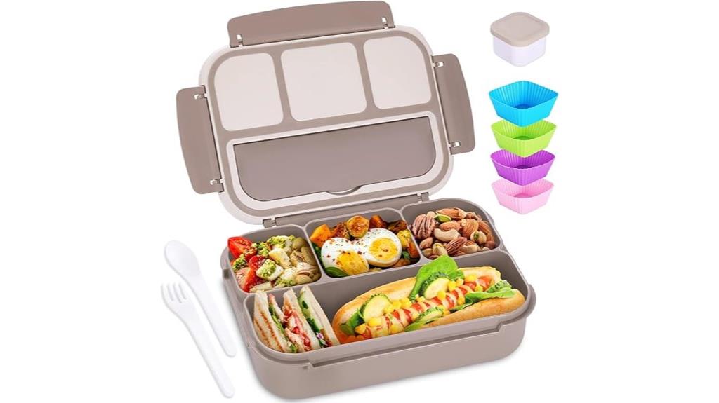 adult lunch box compartments