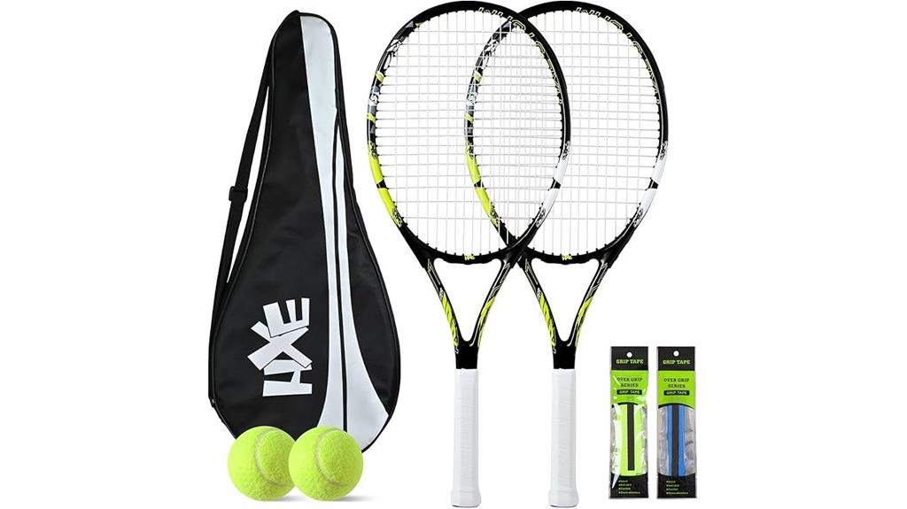 adult tennis racket set